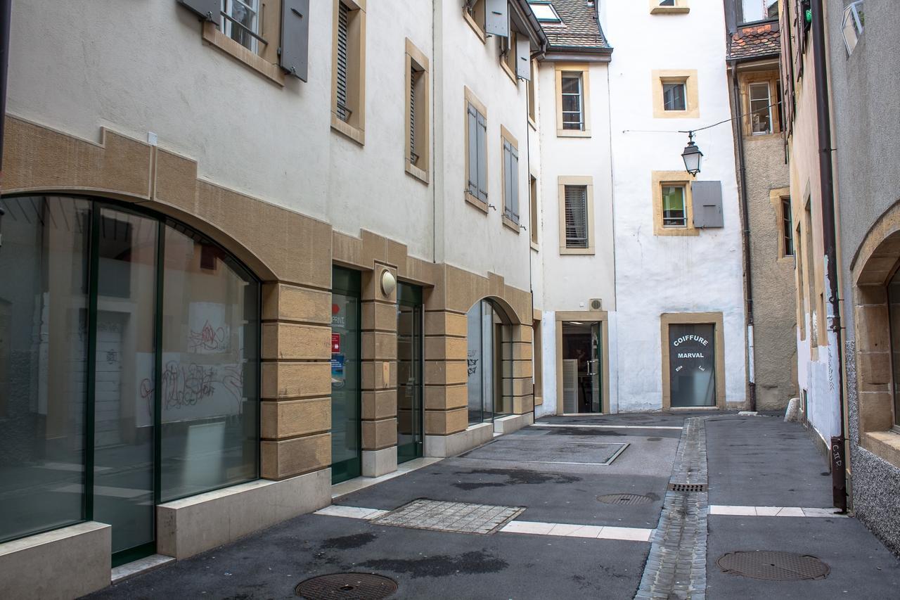 Les Galeries Marval Aparthotel Neuchatel Ngoại thất bức ảnh
