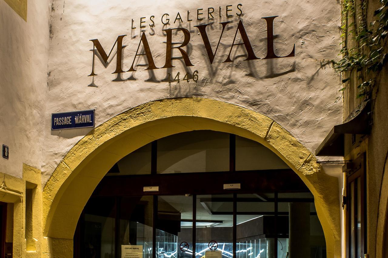Les Galeries Marval Aparthotel Neuchatel Ngoại thất bức ảnh