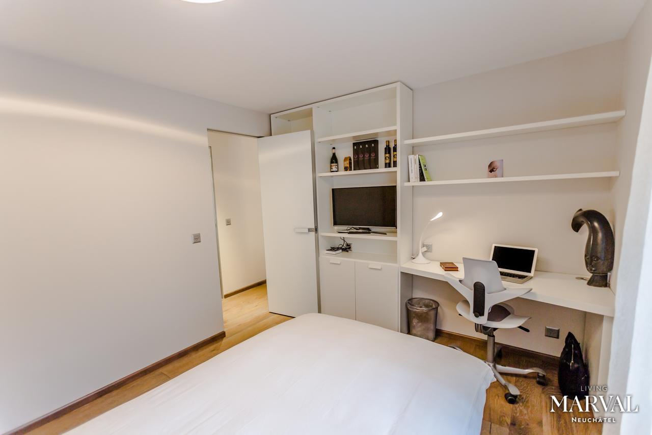 Les Galeries Marval Aparthotel Neuchatel Ngoại thất bức ảnh